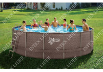 Р20-1652-Z Бассейн каркасный Summer Escapes 488х132см P20-1652-Z / P20-1652-B