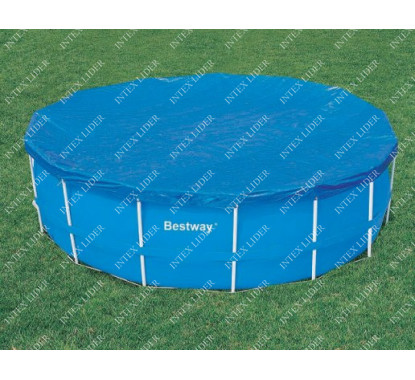 56100 Каркасный бассейн круглый  BestWay, 457х122см, фильтр-насос картр 3028 л/ч (56438)