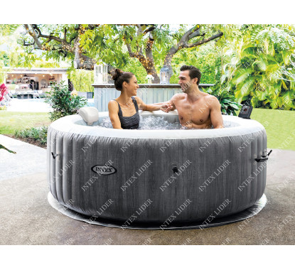 28440 Надувной СПА Intex Greywood Deluxe