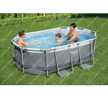 Овальный каркасный бассейн Bestway, 305х200х84см + фильтр-насос (5614A)