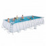 56474 Каркасный бассейн прямоугольный BestWay, 732х366х132см, фильтр-насос картр 9463 л/ч