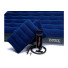 Матрас надувной Classic Downy Fiber-Tech 152x203х25 см, с ручным насосом 64765