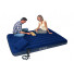 Матрас надувной Classic Downy Fiber-Tech 152x203х25 см, с ручным насосом 64765